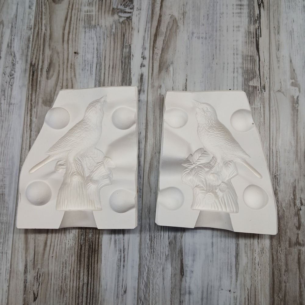 Kentucky Mold K-250 Eastern Blue Bird Ceramic Slip Casting Plaster Mold 6 inch